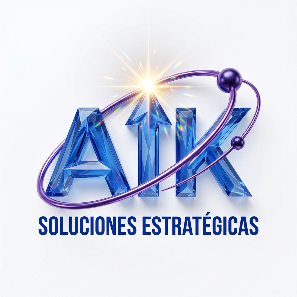AiK Soluciones Estratégicas - Logotipo Oficial 3D